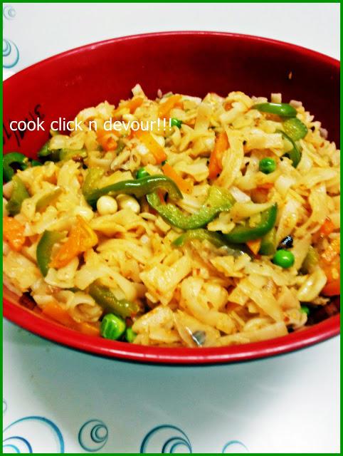 Noodles stir fry