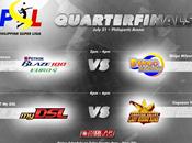 Philippine Super Liga 2013 Quarterfinal Game Schedule