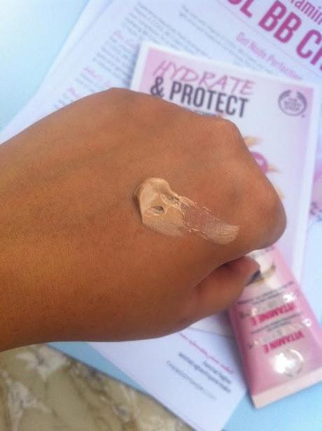 The Body Shop Vitamin E Cool BB Cream - Review, Swatch