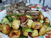 Potatoes with Garlic Scapes…