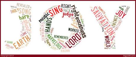 Sing for joy Sing for joy