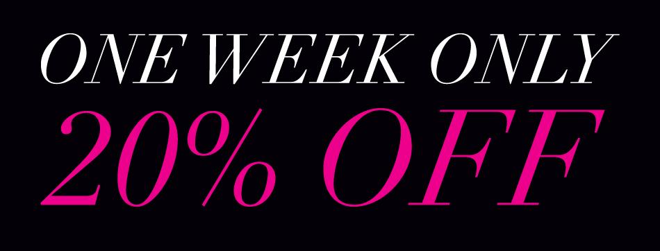 Sigma Beauty One Week Only 20% SALE!!!