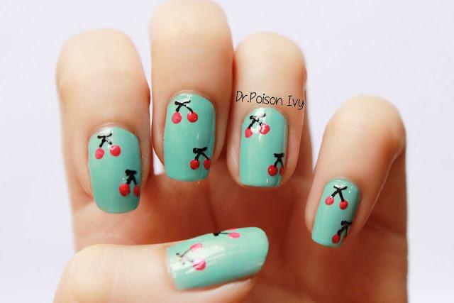 Mint Mani Tutorial-Tribute To TaliaJoy