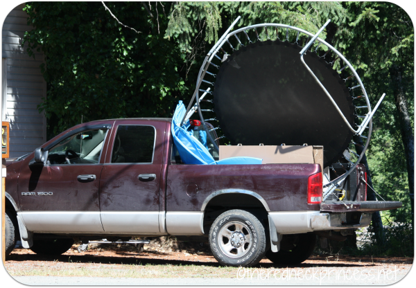 trampoline truck