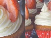 Summer Strawberry Cupcakes