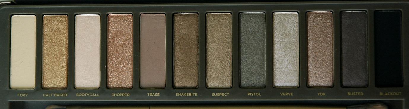 Naked 2 Palette Review