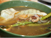 Chicken, Gyoza Asparagus Summertime Soup…