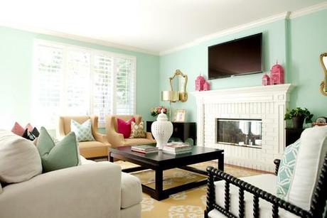 Simone Design Blog: Decorate your fireplace for summer