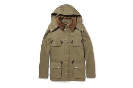 Mackintosh Anstruther Bonded-Cotton Hooded Rain Coat