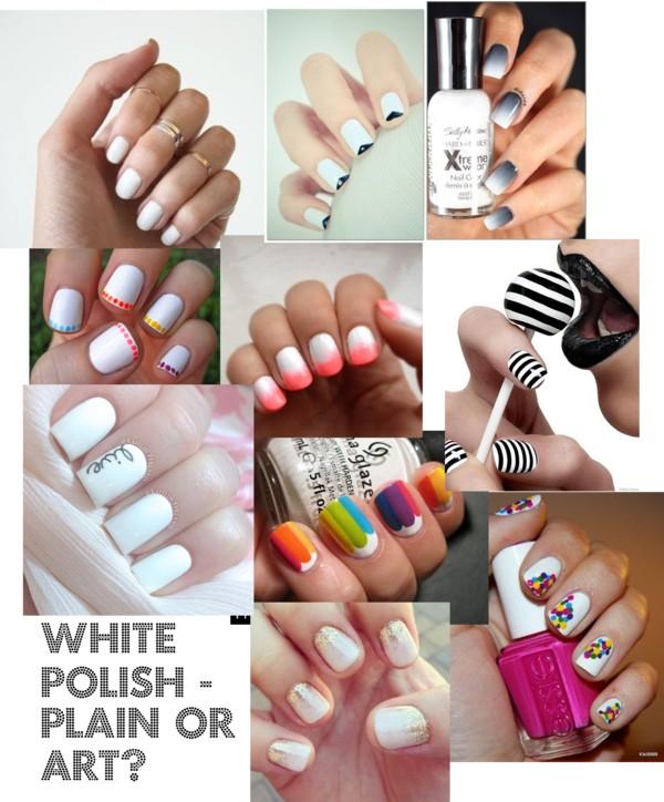 White Polish - Plain or Art?
