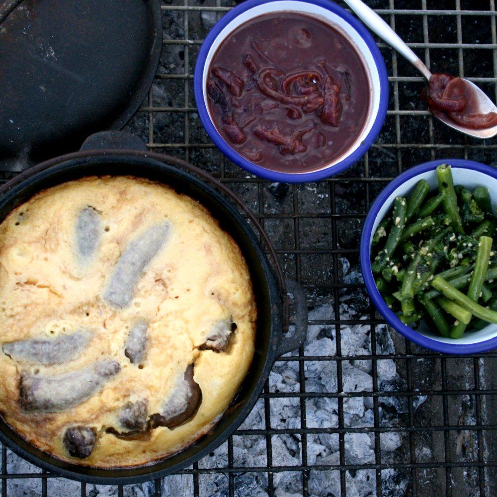 Toad-in-the-Hole - South African style!