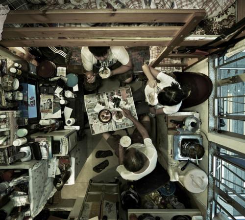 Shocking aerial photos of cramped Hong Kong apartments, Hong Kong - 22 Feb 2013