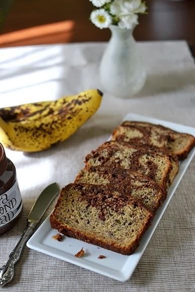 Banana Chocolate Swirl Bread