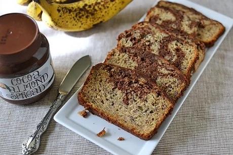 Banana Chocolate Swirl Bread