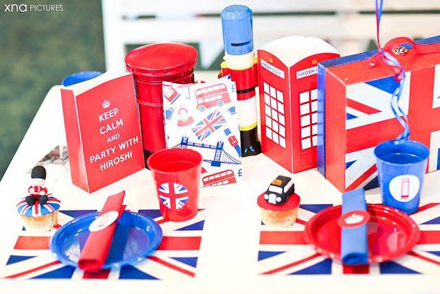 A British Themed 1st Birthday perfect for a Royal Little Prince by Fairy Floss Party and Favours