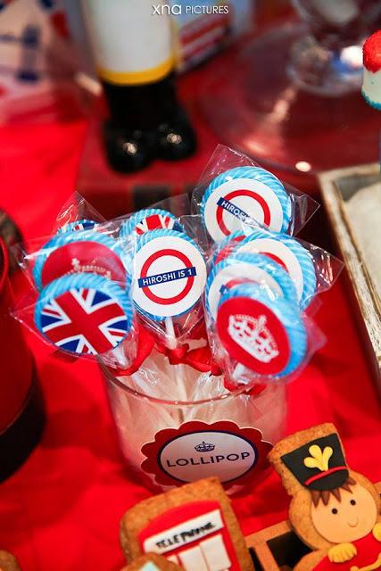 A British Themed 1st Birthday perfect for a Royal Little Prince by Fairy Floss Party and Favours