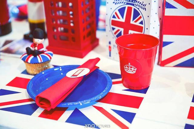 A British Themed 1st Birthday perfect for a Royal Little Prince by Fairy Floss Party and Favours