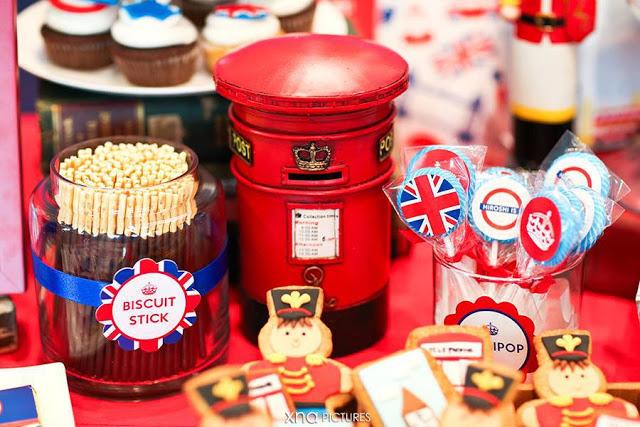 A British Themed 1st Birthday perfect for a Royal Little Prince by Fairy Floss Party and Favours