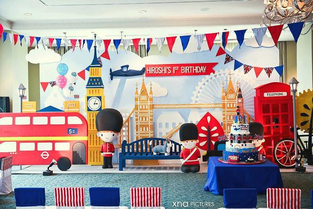 A British Themed 1st Birthday perfect for a Royal Little Prince by Fairy Floss Party and Favours