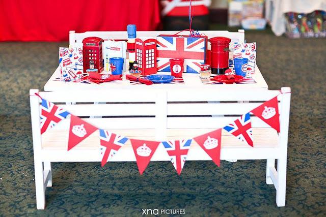 A British Themed 1st Birthday perfect for a Royal Little Prince by Fairy Floss Party and Favours