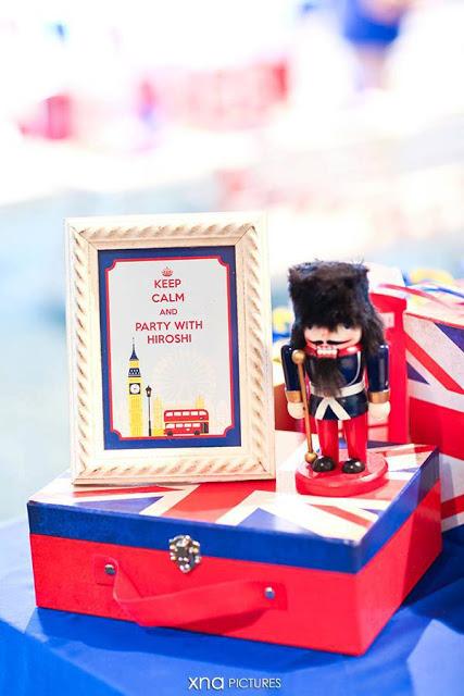 A British Themed 1st Birthday perfect for a Royal Little Prince by Fairy Floss Party and Favours