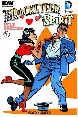 The Rocketeer/The Spirit: Pulp Friction! #1 Cover