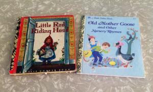 Opawa Community Op Shop: How I ticked an item off my thrifting wish list Little Golden Books Op Shop Thrift Finds Retro Vintage Books Red Riding Hood Old Mother Goose