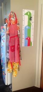 Opawa Community Op Shop: How I ticked an item off my thrifting wish list red apron vintage retro this mum rocks