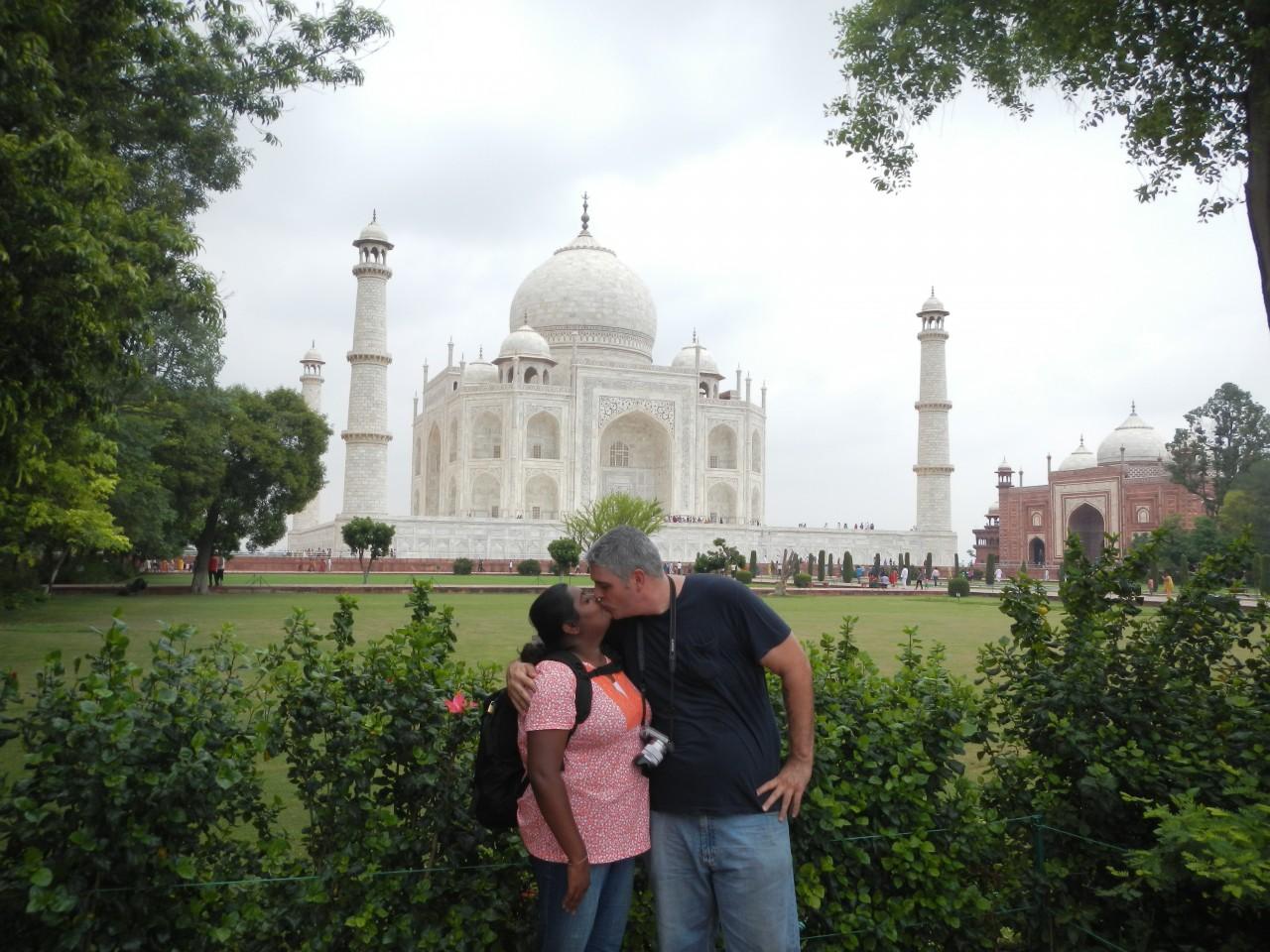 The Constant Ramblers at Taj Mahal