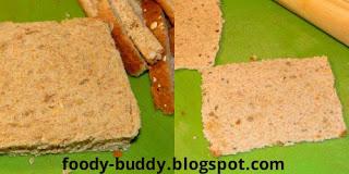 Vegetable Bread Roll / Veggie Bread Rolls - Indian Snack Recipe