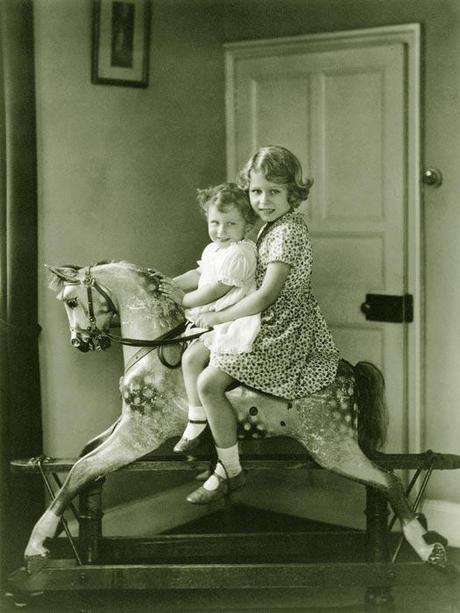 Princess Elizabeth and Princess Margaret rocking horse a Welcoming the Royal Baby, His Royal Highness Prince TBD of Cambridge