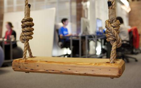 How To Hang Swings In Your Office