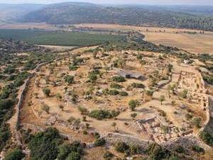 a palace of King David discovered outside of RBS