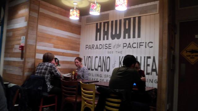 Kua 'Aina, the hawaiian barbecue in London