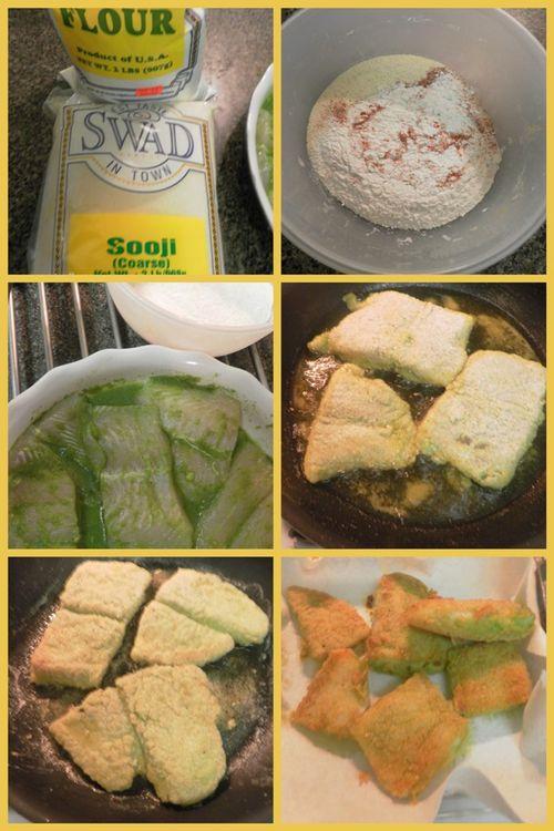 Konkani fried fish - collage 3