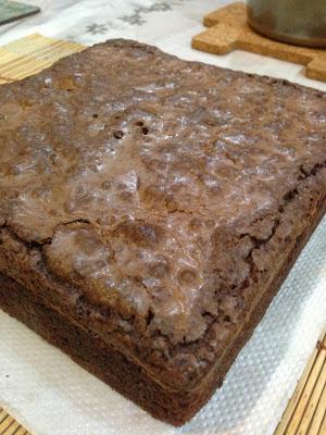 Brownies with walnuts