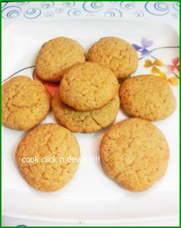 Butter cookies with multigrain flour