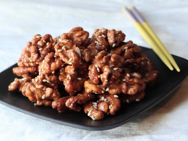 Candied Sesame Walnuts & Snapshots of my Hometown