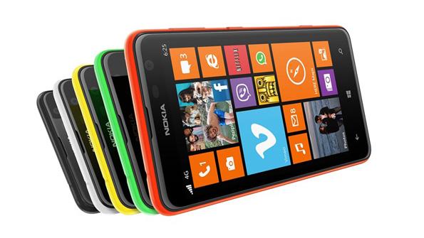New smartphone from Nokia Lumia 625