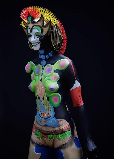 MAC COSMETICS @ BODY PAINTING FESTIVAL 