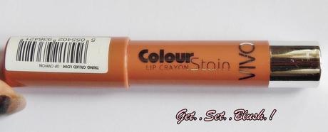 VIVO Cosmetics Colour Stain Lip Crayon in Thing Called Love - Review, Swatches