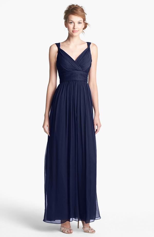 Adorable and Affordable Navy Bridesmaids Dresses - Paperblog