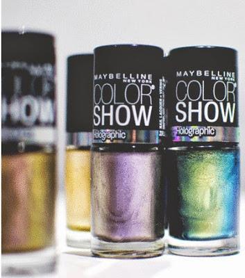 Maybelline Color Show Holographic Nail Polishes