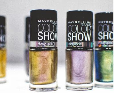 Maybelline Color Show Holographic Nail Polishes