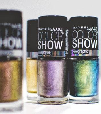 Maybelline Color Show Holographic Nail Polishes