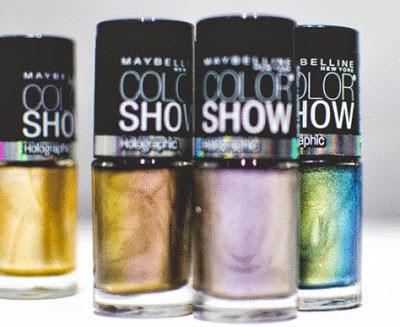 Maybelline Color Show Holographic Nail Polishes