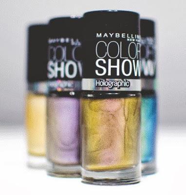 Maybelline Color Show Holographic Nail Polishes