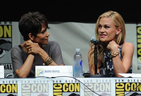 Halle Berry and Anna Paquin 20th Century Fox Panel - Comic-Con International 2013 Kevin Winter Getty