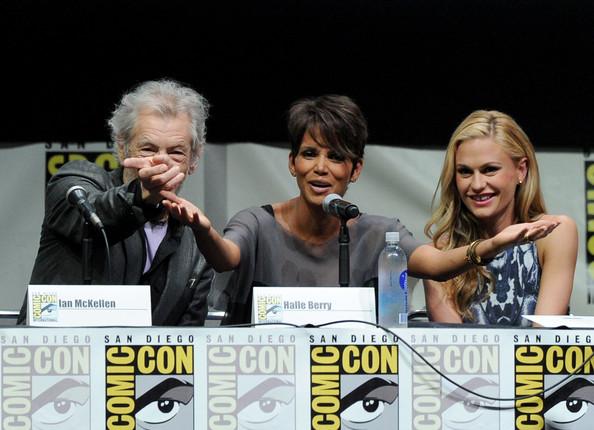 Ian McKellen Halle Berry Anna Paquin 20th Century Fox Panel - Comic-Con International 2013 Kevin Winter Getty