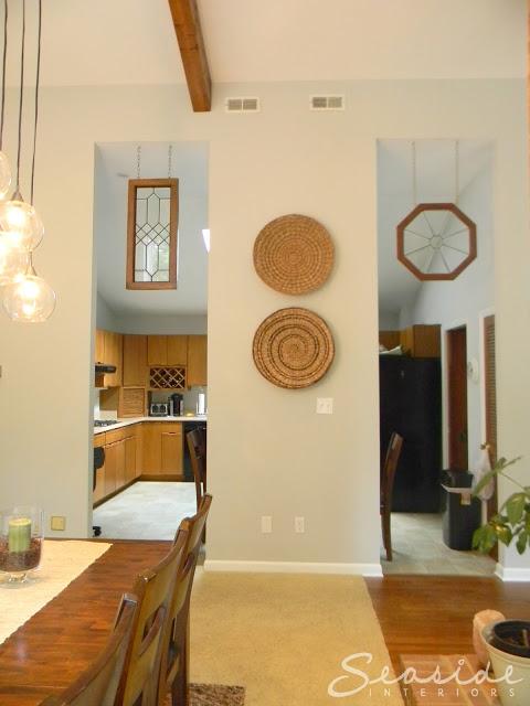 Dining Room Design Makeover using the CB2 Firefly Pendant!